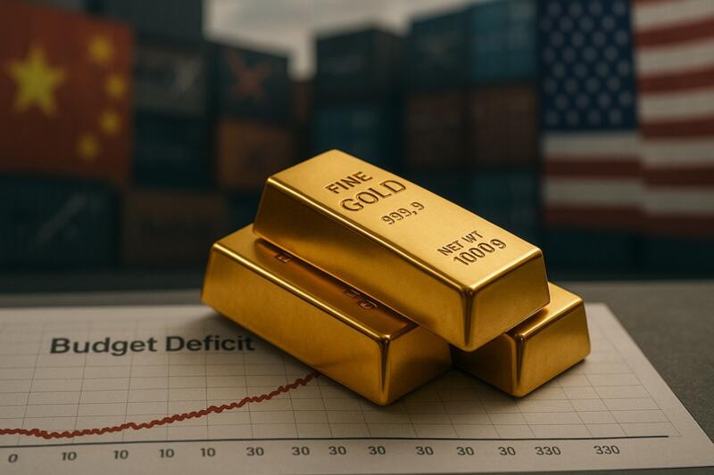 Behind The Tariff Tumult, Gold Keeps Its Eyes On The Deficit