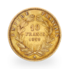 Gold 10 French Francs Napoleon III Bare Head | Mixed years